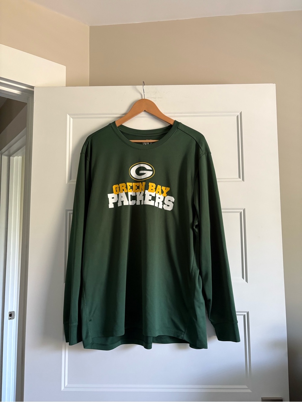 Green Bay Packers Men's Long-Sleeve Performance Tee - Dark Green 2xl